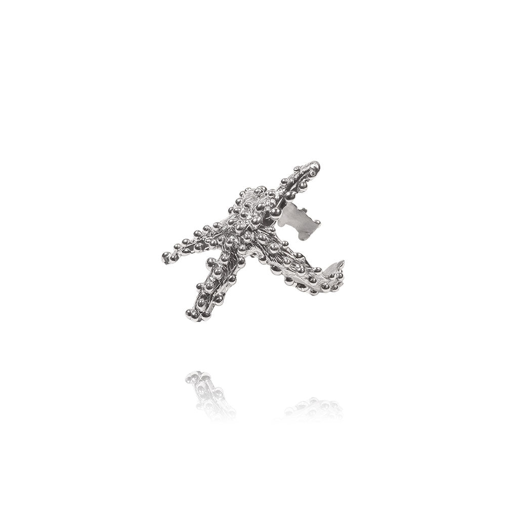 Ariel Silver Ring - Big Star