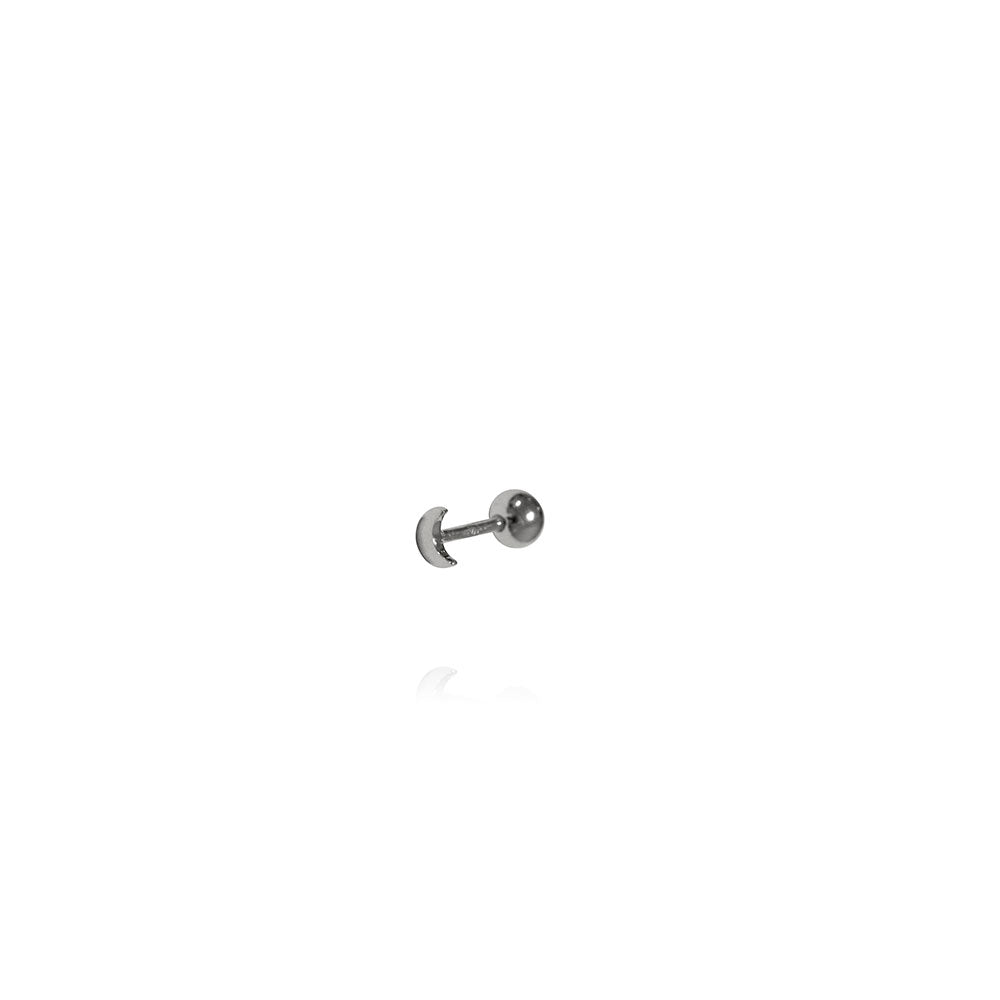 Stella Silver Piercing - Moon