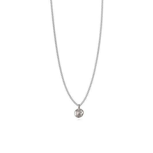 Zoe G Silver Necklace