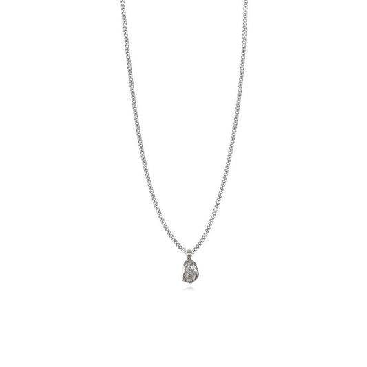 Zoe S Silver Necklace