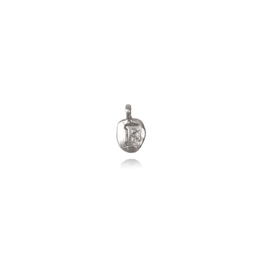 Zoe F Silver Pendant