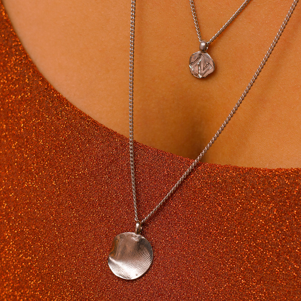 Zoe N Silver Necklace