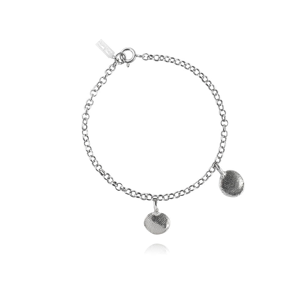 Fingerprints Silver Life Bracelet