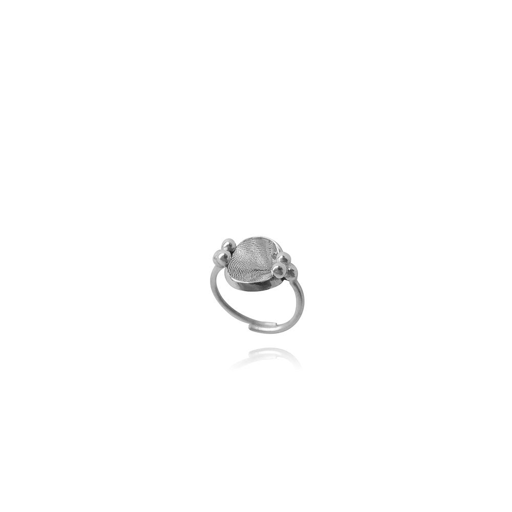 mel jewel bespoke silver ring fingerprint anel impressão digital em prata marca portuguesa mariana machado