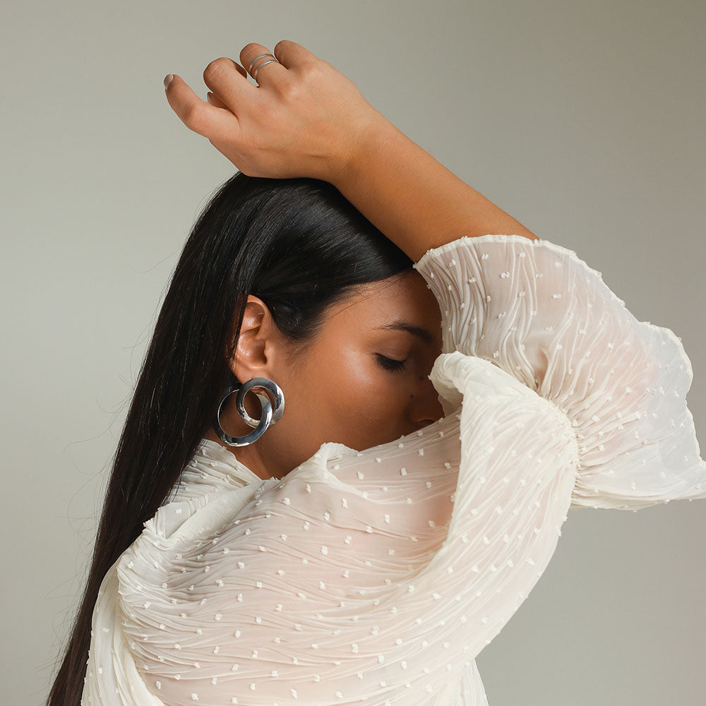 Jane Silver Earrings