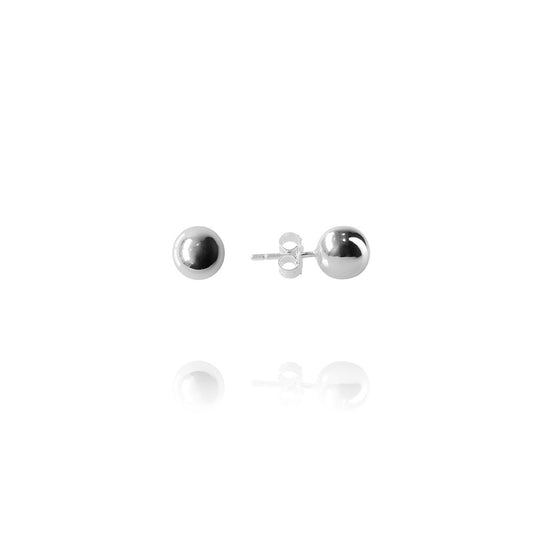 Stella Silver Earrings - 8mm