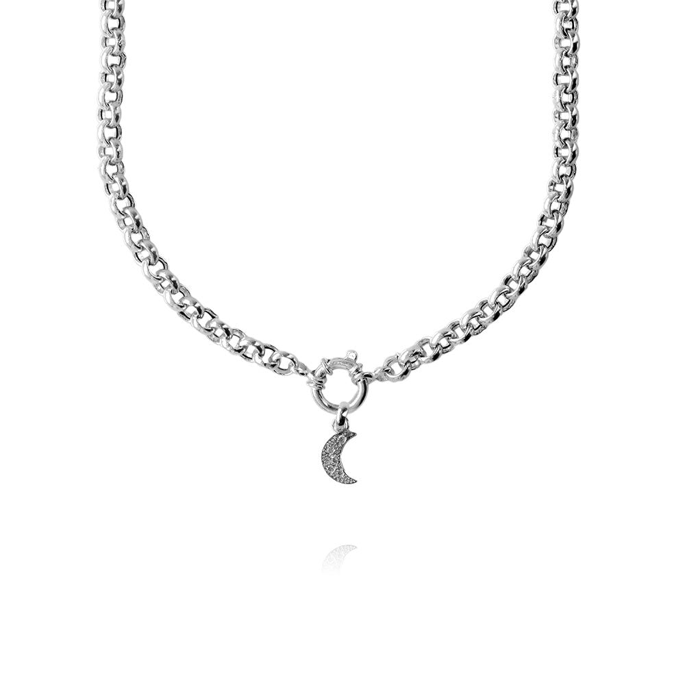 Stella Silver Necklace