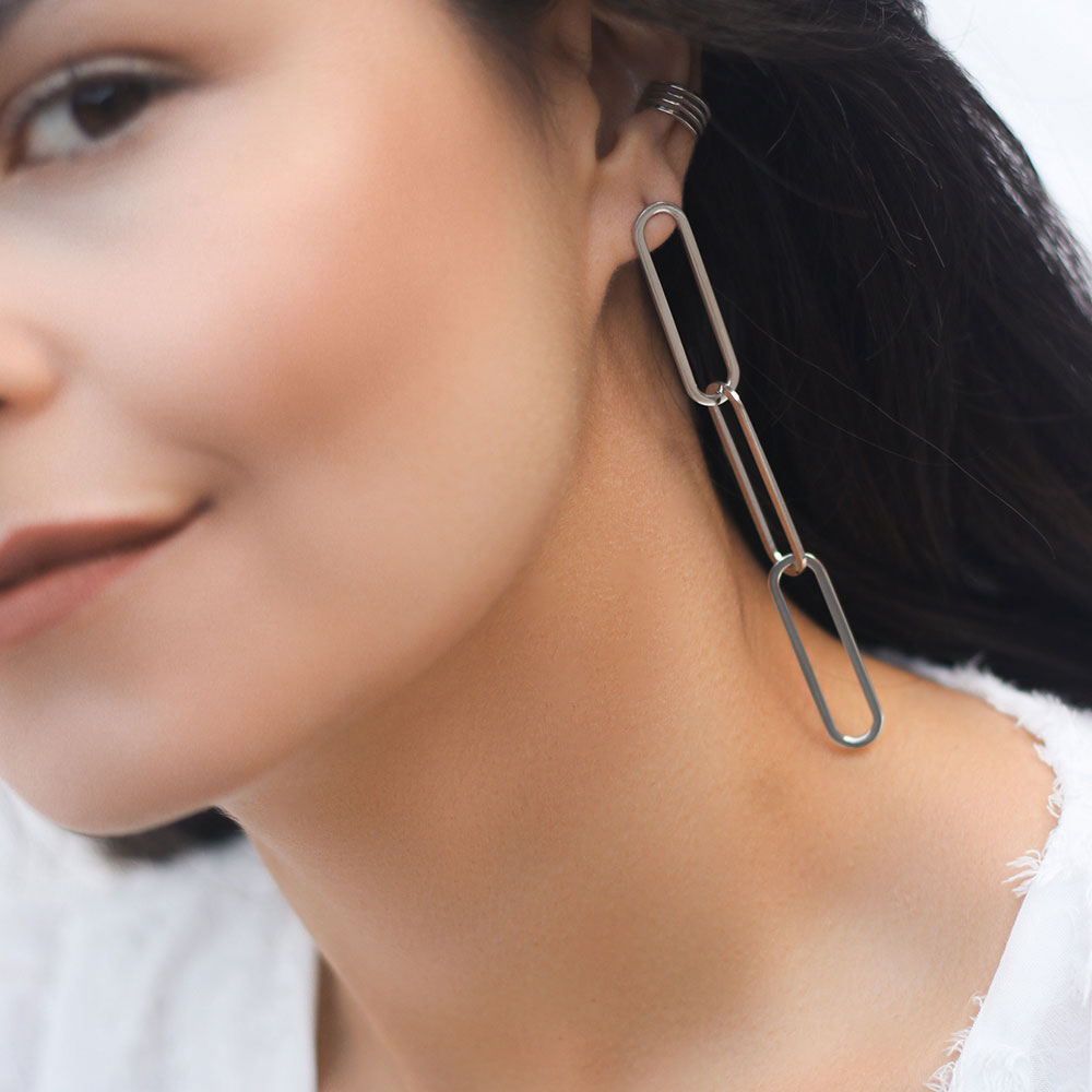 Jane Silver Earcuff