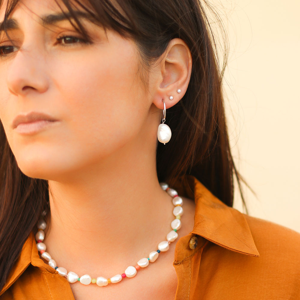 Olivia Silver Necklace