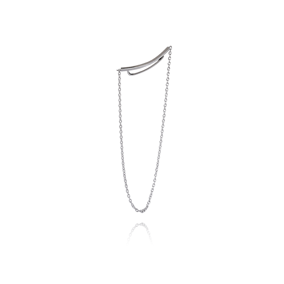 Raquel Silver Earcuff