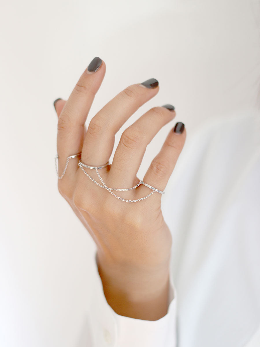 Raquel Silver Ring