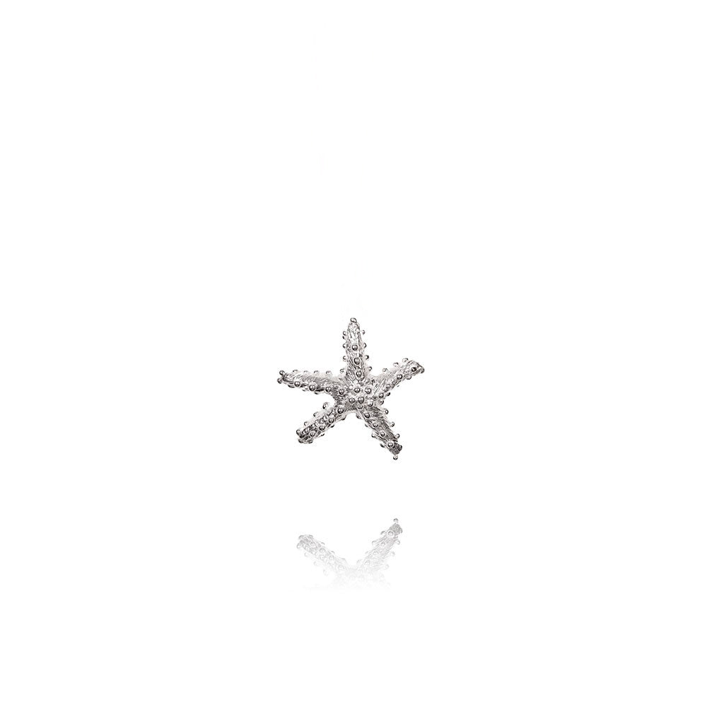 Ariel Silver Pendant - Big Star