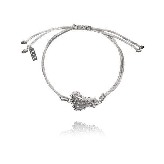 Ariel Silver Bracelet - Stone