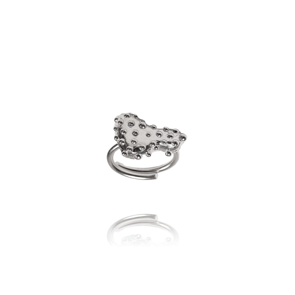 Ariel Silver Ring - Stone