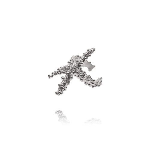 Ariel Silver Ring - Big Star