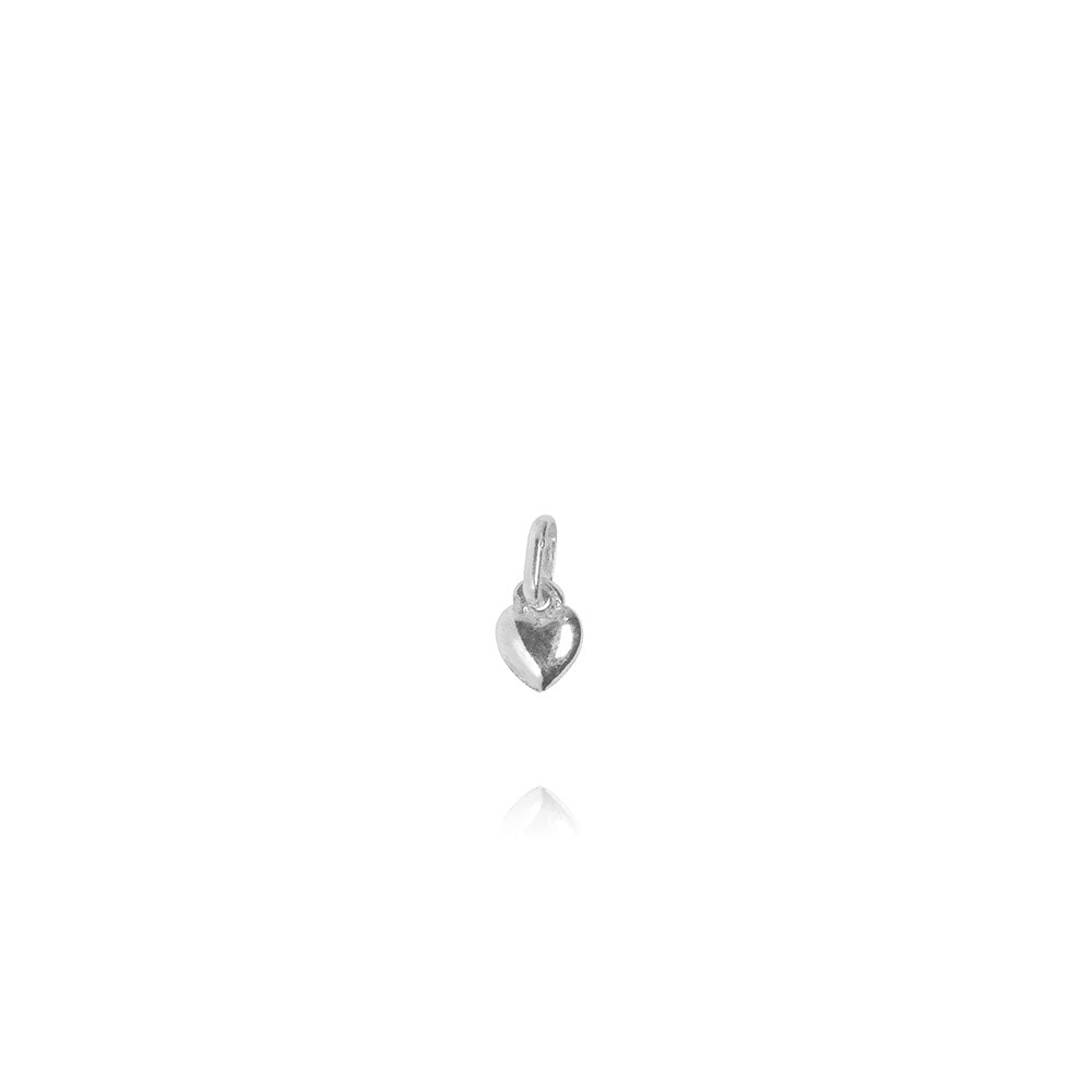 Harper Silver Pendant - Tiny Heart