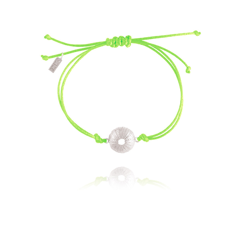 Olivia Silver Bracelet Sea Urchin