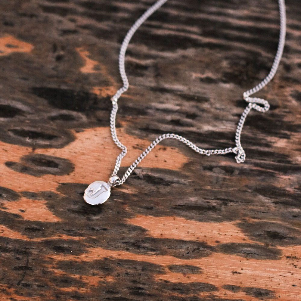 Zoe J Silver Pendant