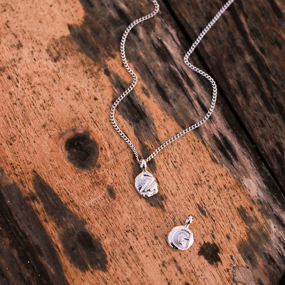 Zoe Z Silver Pendant