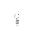 Zoe F Silver Hoop