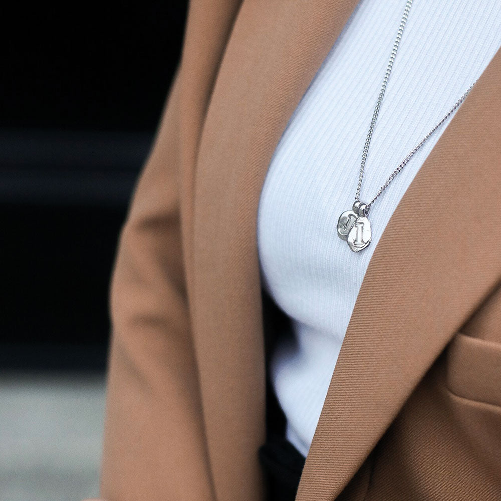 Zoe J Silver Necklace