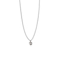 Zoe V Silver Necklace