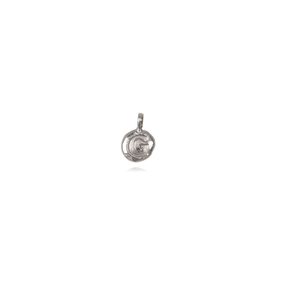Zoe G Silver Necklace
