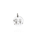 Memorable Print Bespoke Silver Pendant