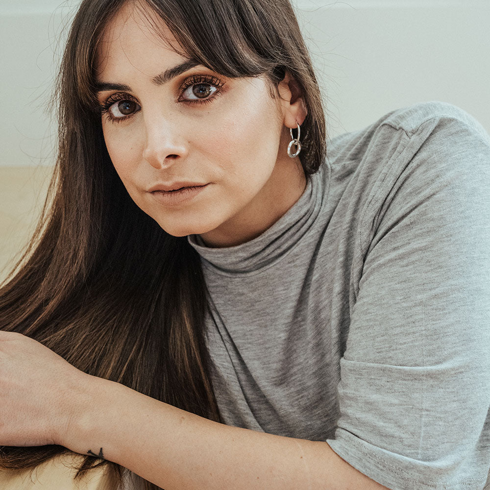 Bárbara Silver Hoops