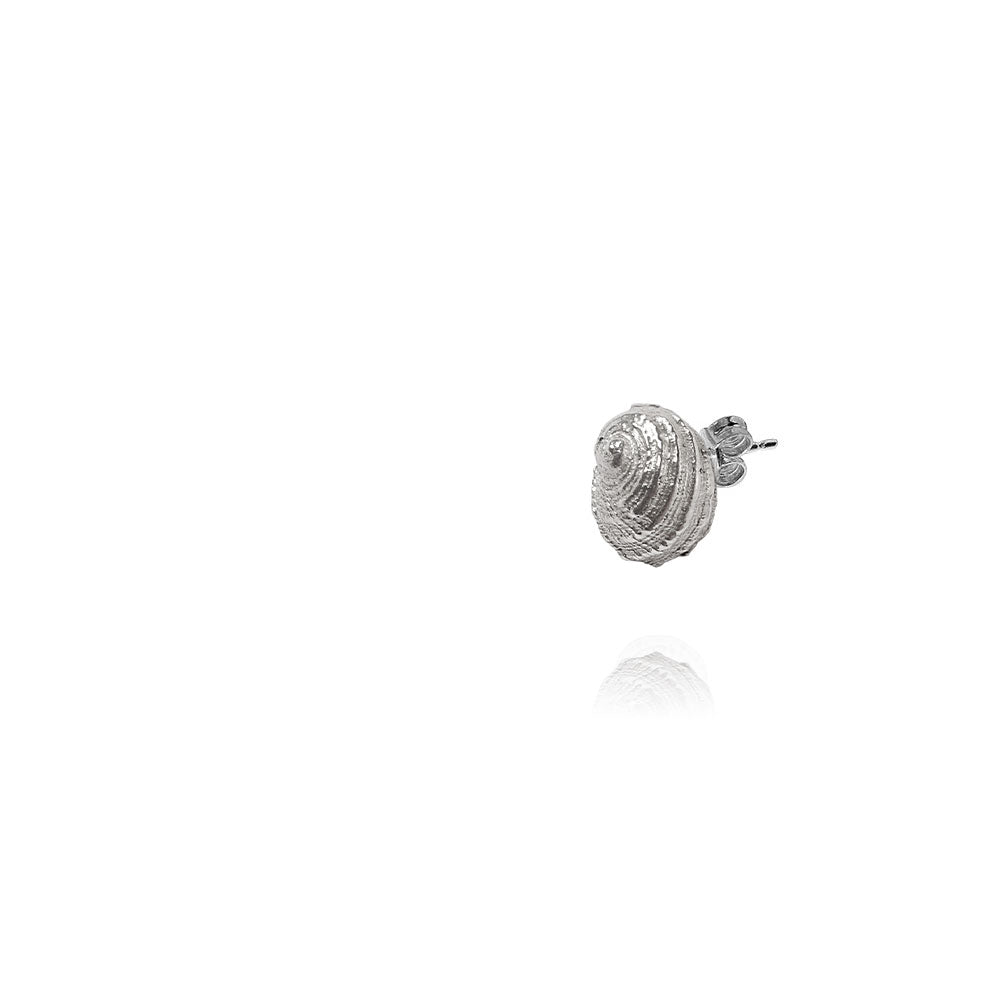 Olivia Silver Earring Sea Snail