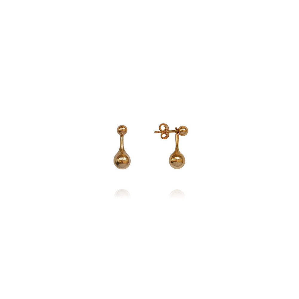 Five Years Of Mel Gold Earrings