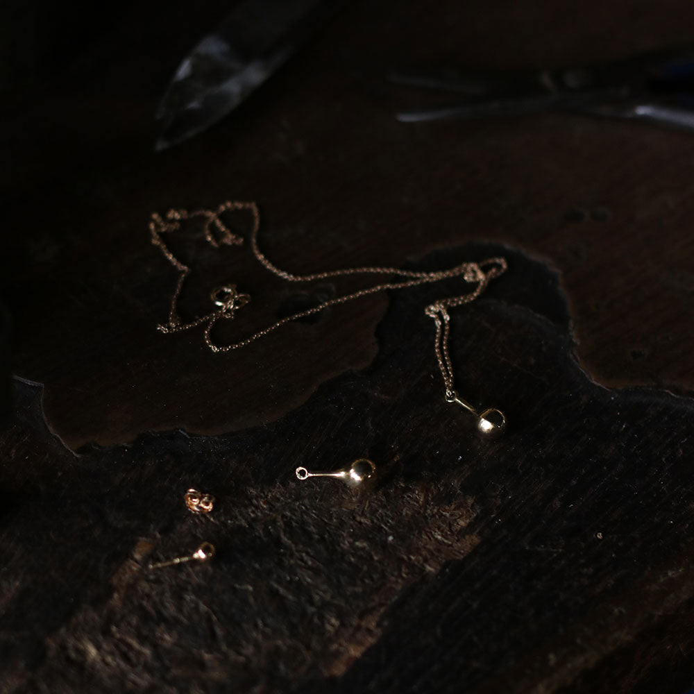 Five Years Of Mel Gold Earrings