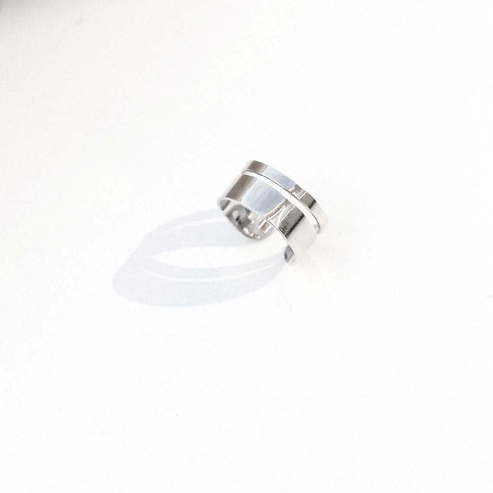 mel jewel jane silver ring minimal jewellery