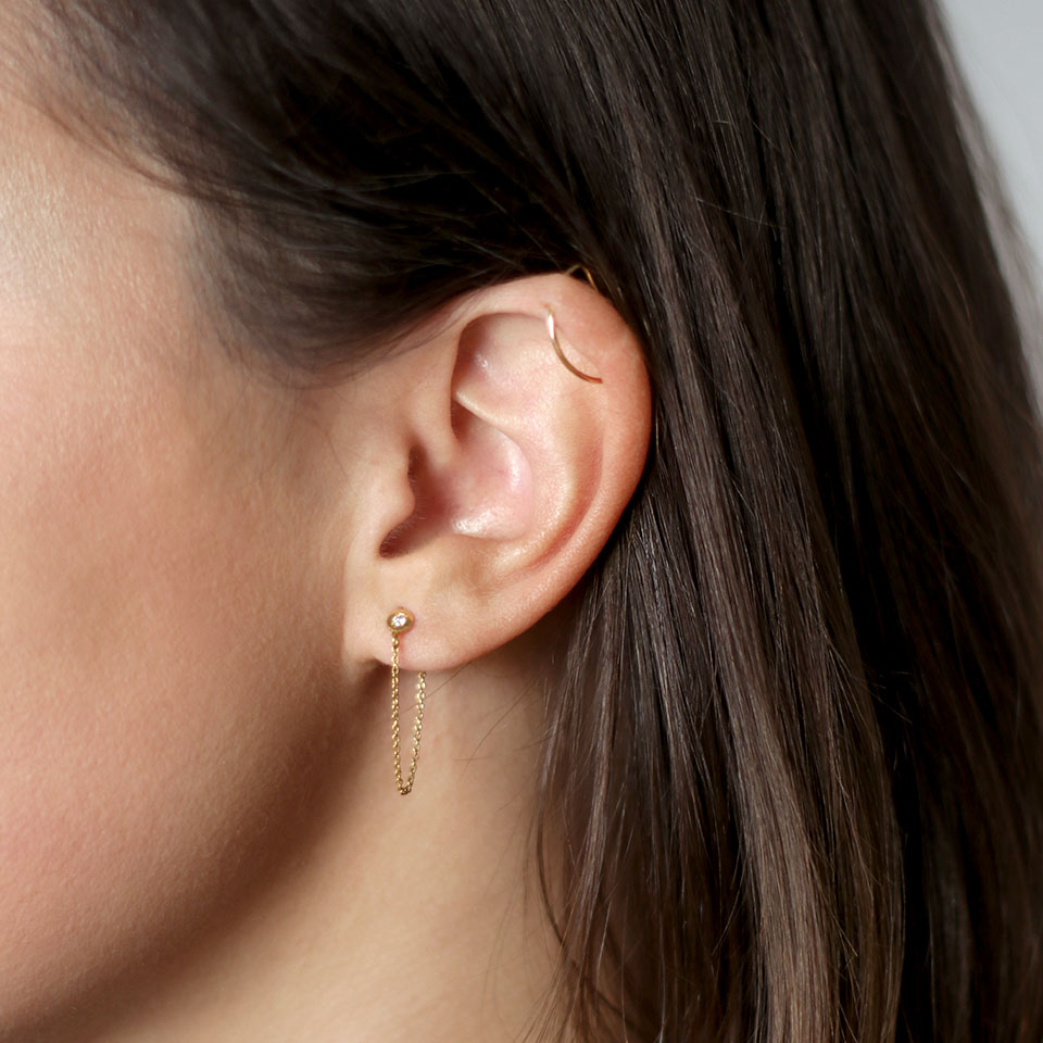 Louise Gold Earring