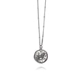 Luna Silver Necklace Leo
