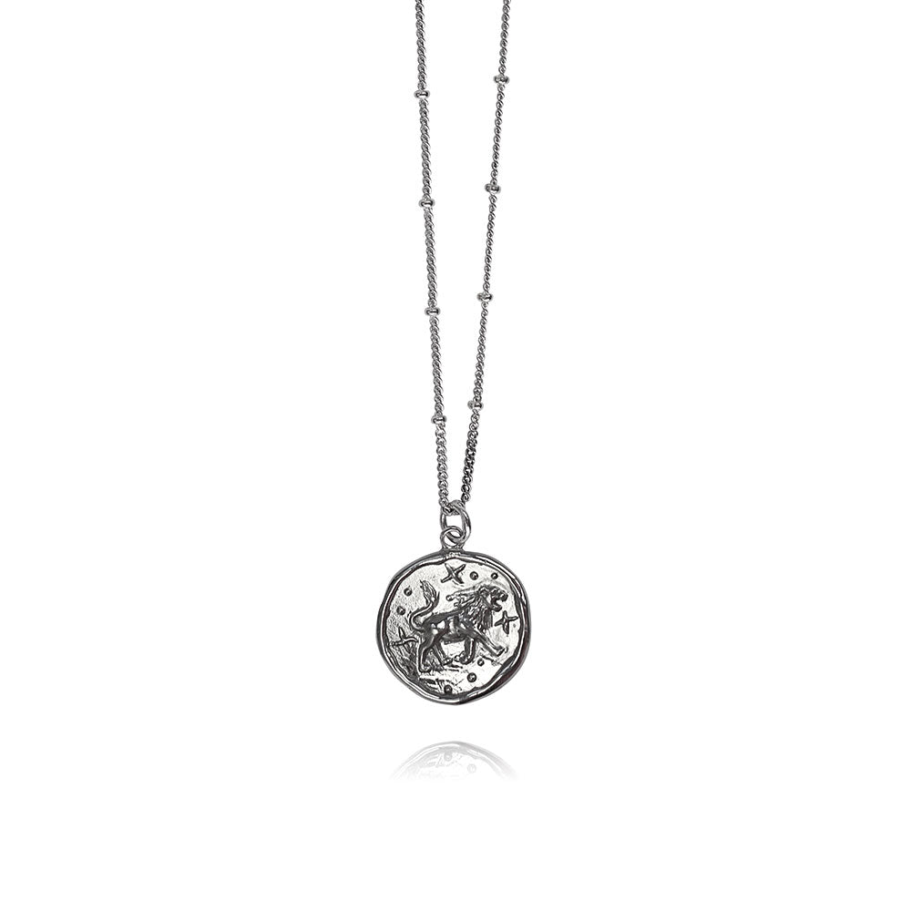 mel jewel zodiac necklace astrological pendant signs handmade portuguese jewellery leo