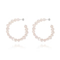 Olivia Silver Hoops