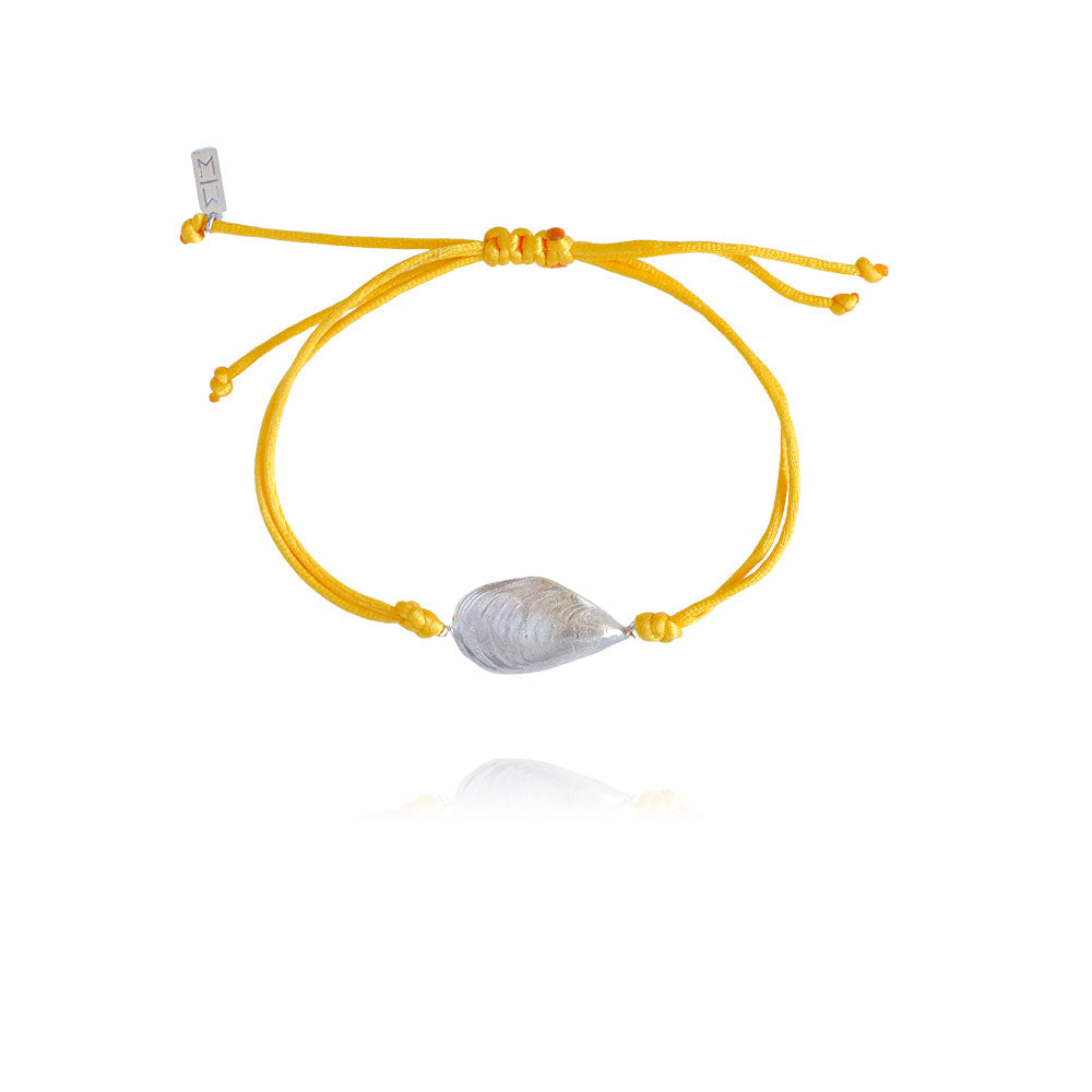 Olivia Silver Bracelet Mussel