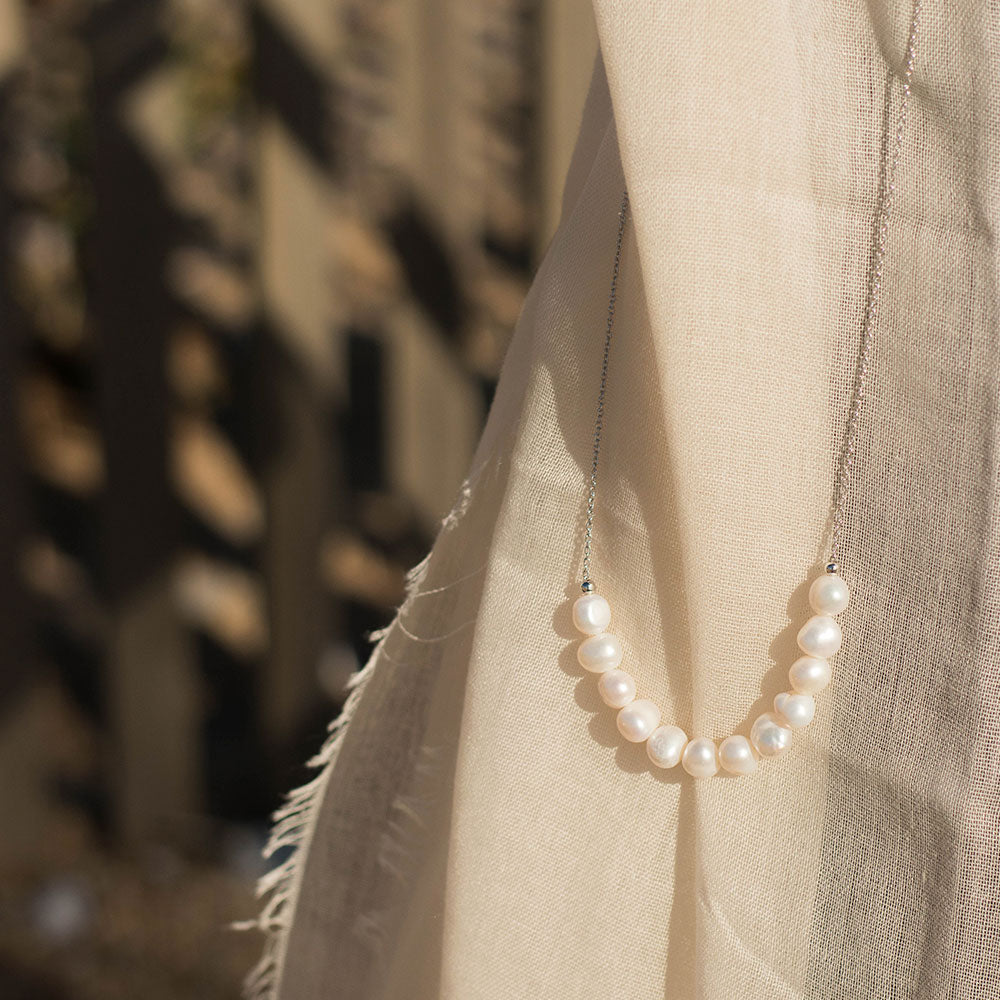 Olivia Silver Necklace