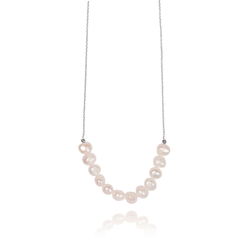 Olivia Silver Necklace