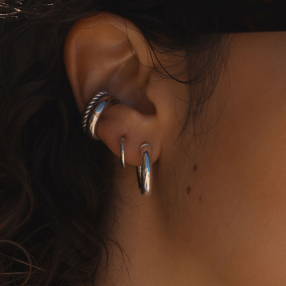 Ella Silver Earcuff