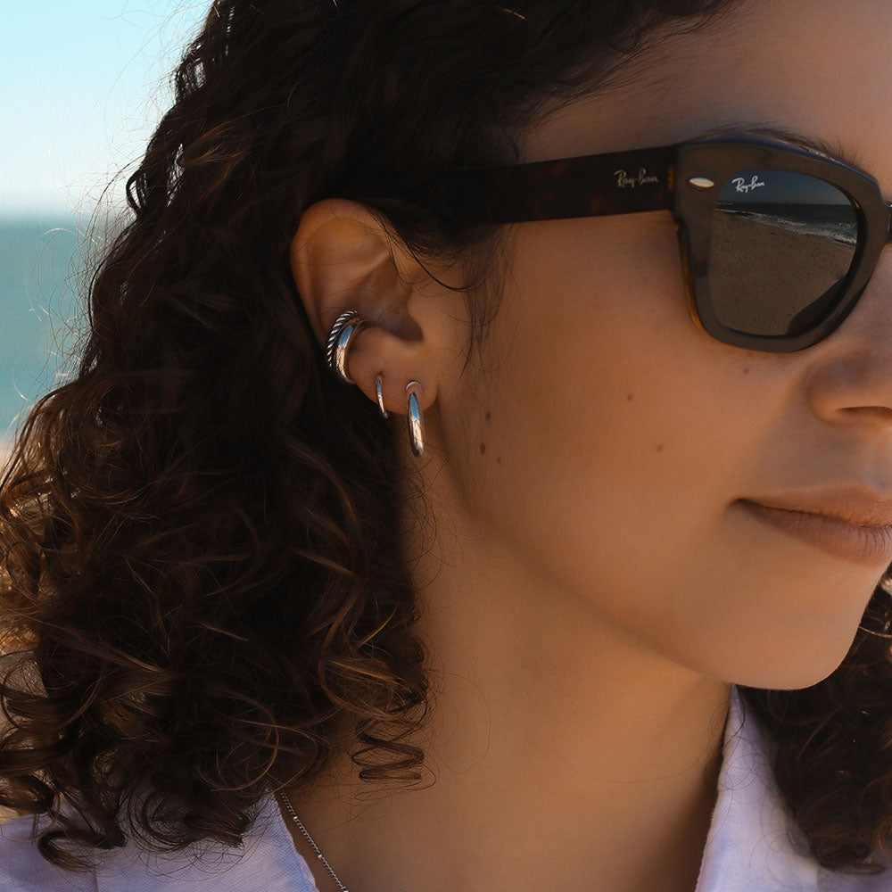 Ella Silver Earcuff
