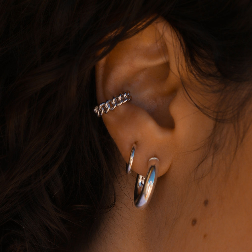 Jane Silver Earcuff