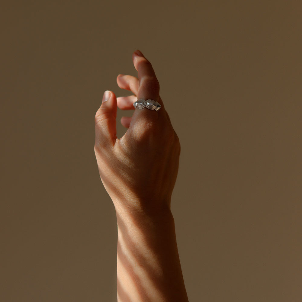 Olivia Silver Ring Limpet
