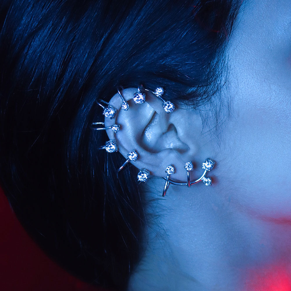 Stella Silver Earcuff - Constellation