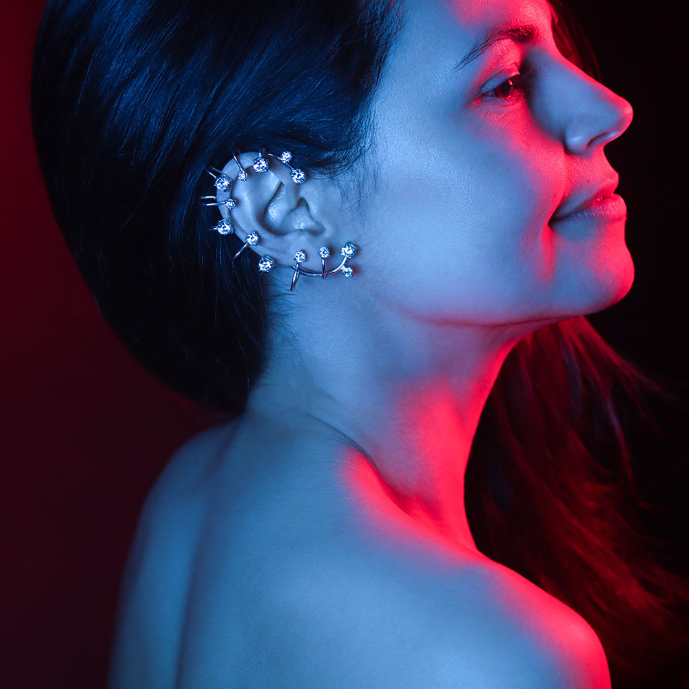 Stella Silver Earcuff - Constellation