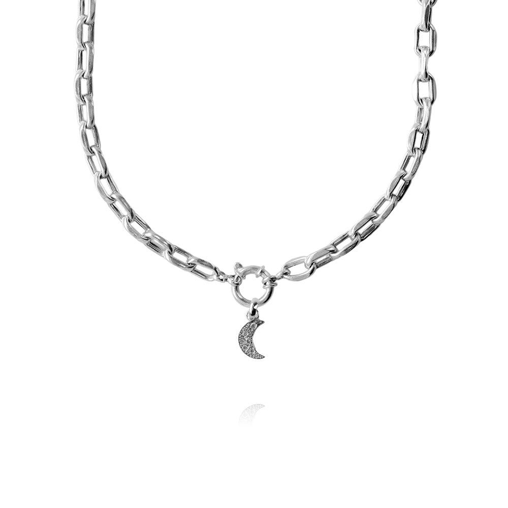 Stella Silver Necklace