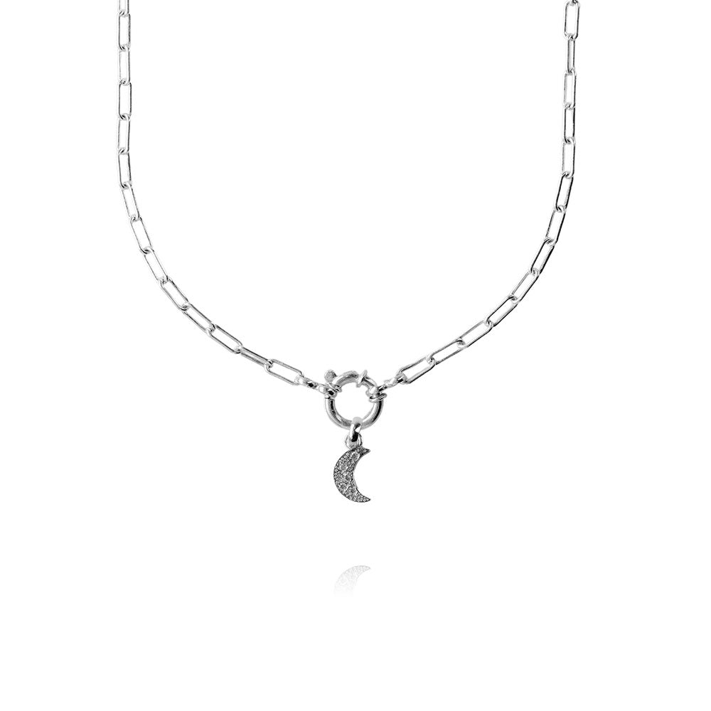 Stella Silver Necklace