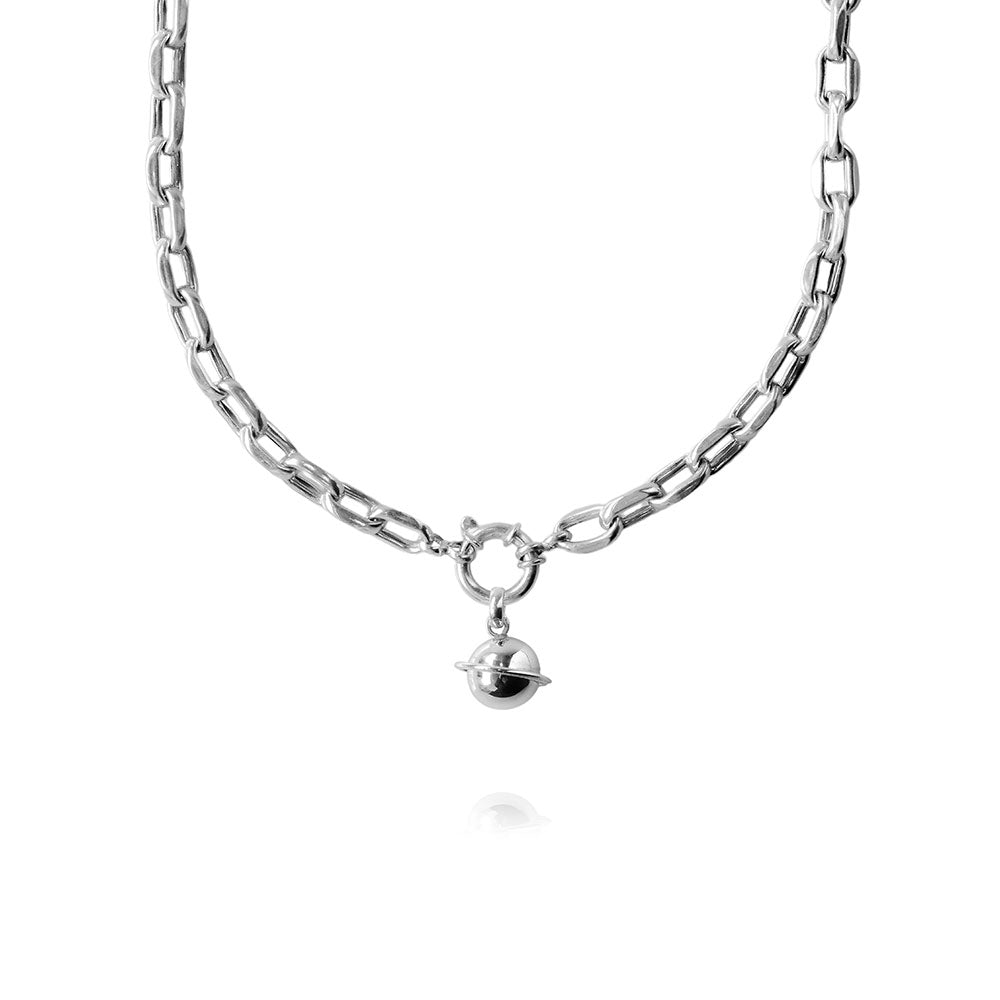 Stella Silver Necklace