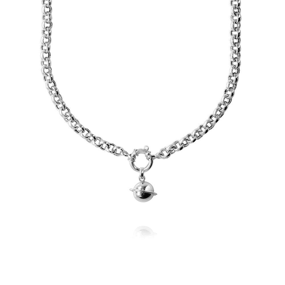 Stella Silver Necklace
